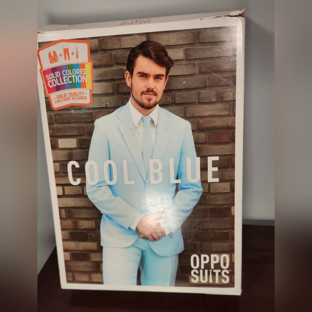 OppoSuits Cool Blue men’s suit